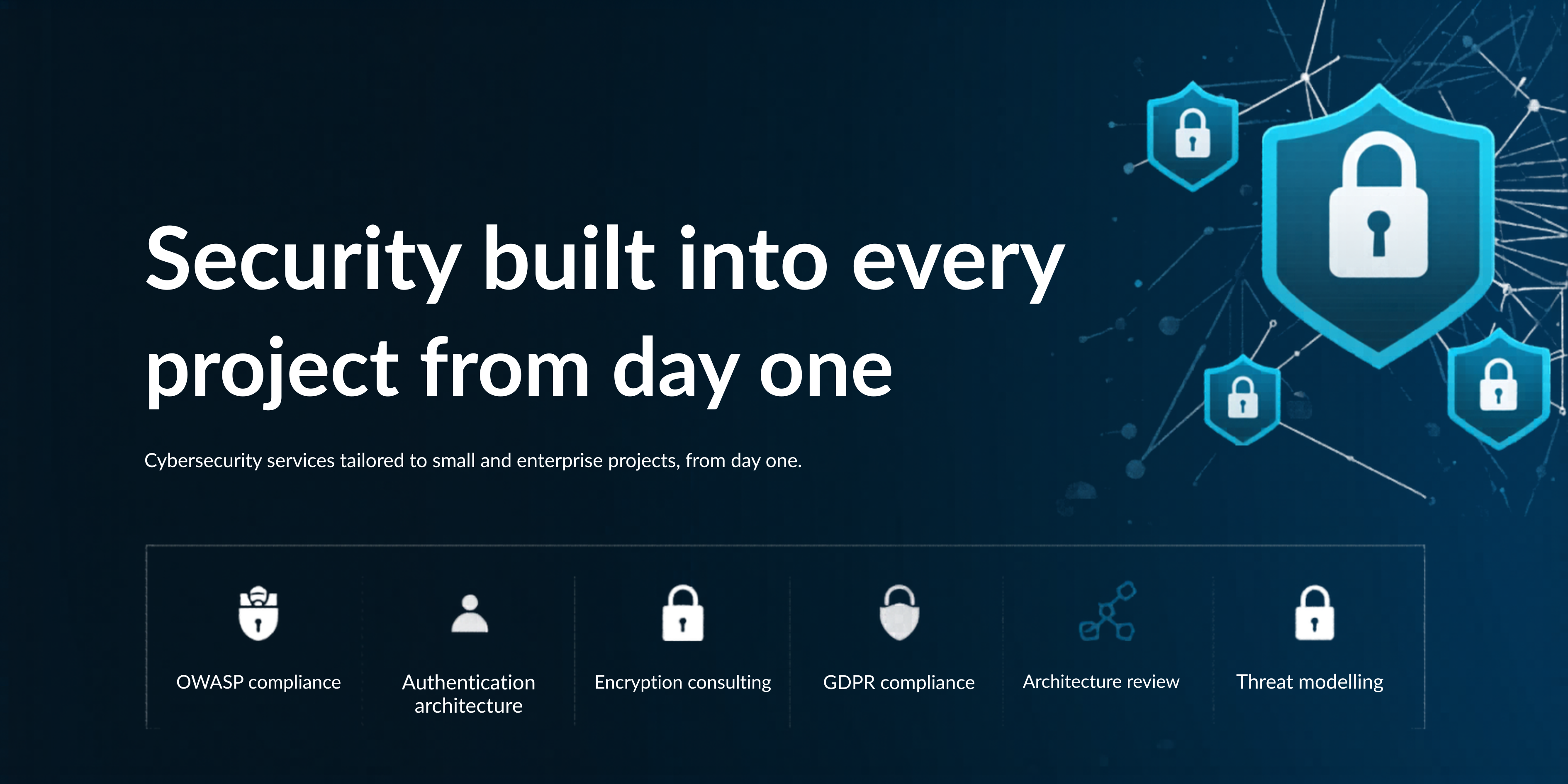 Cybersecurity Services Web Banner
